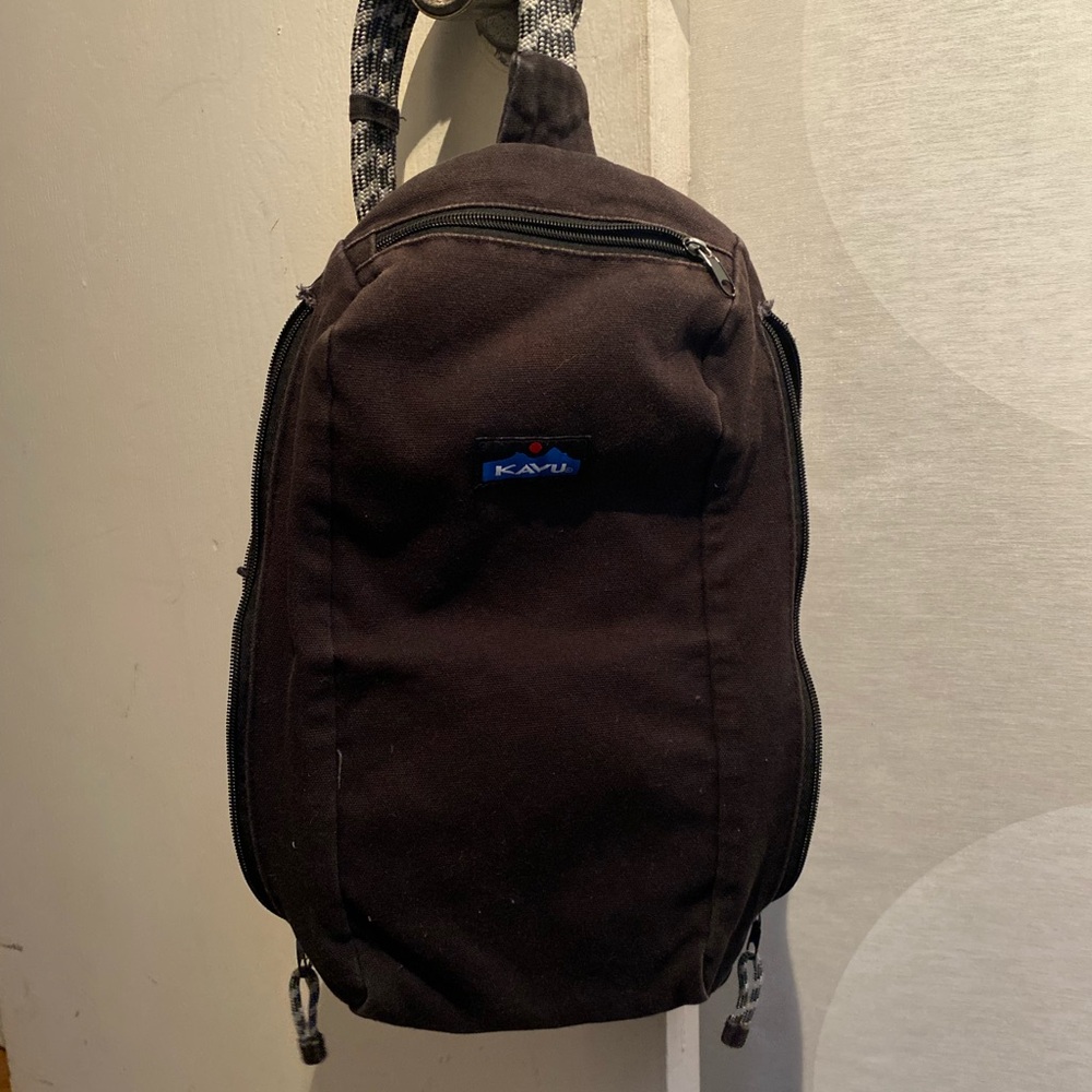 KAVU Black Sling Bag
